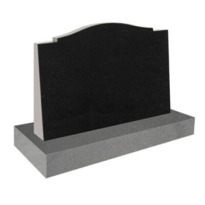 Saddle Check Desk on Concrete Base