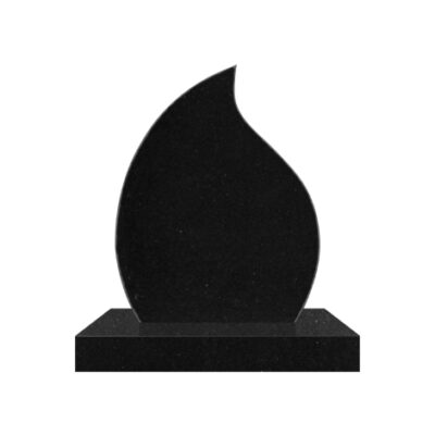 Tear Drop Plate on Plain Base